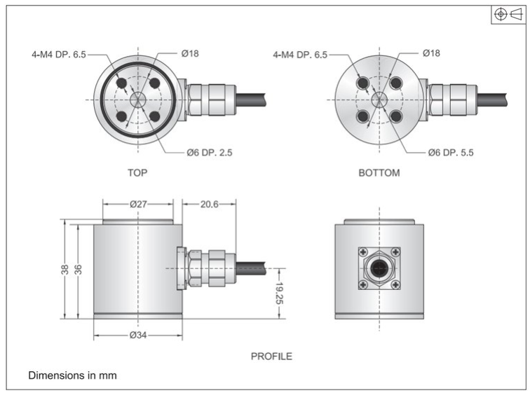 CRS-200kg稱(chēng)重傳感器